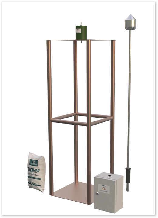 Kit Pararrayos PRP