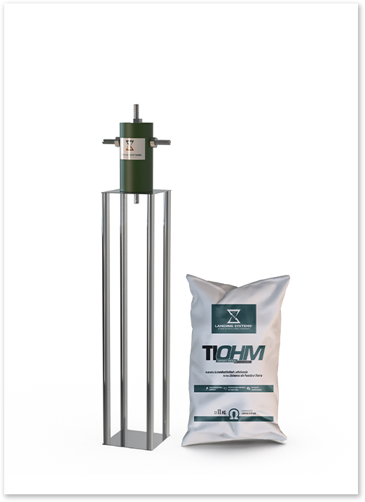 Kit con Electrodo de Acero Inoxidable