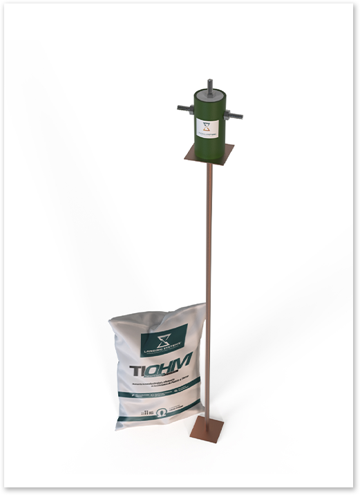 Kit con Electrodo de Cobre
